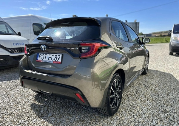 Toyota Yaris cena 86000 przebieg: 19300, rok produkcji 2022 z Koluszki małe 596